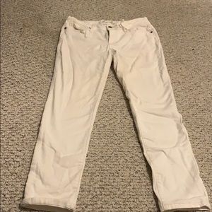 White jeans